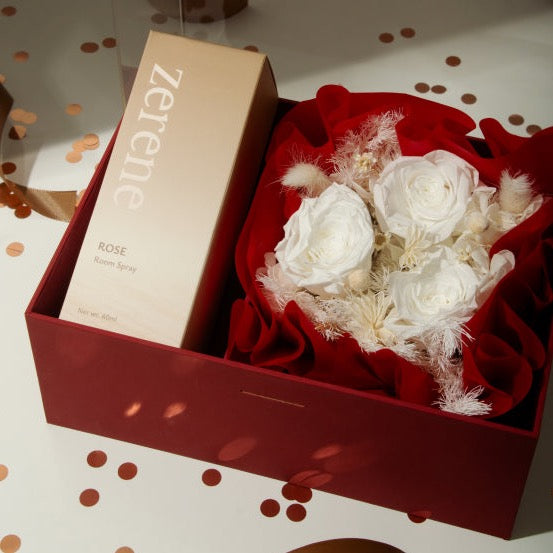 Eternal Rose Gift Set (White Rose)
